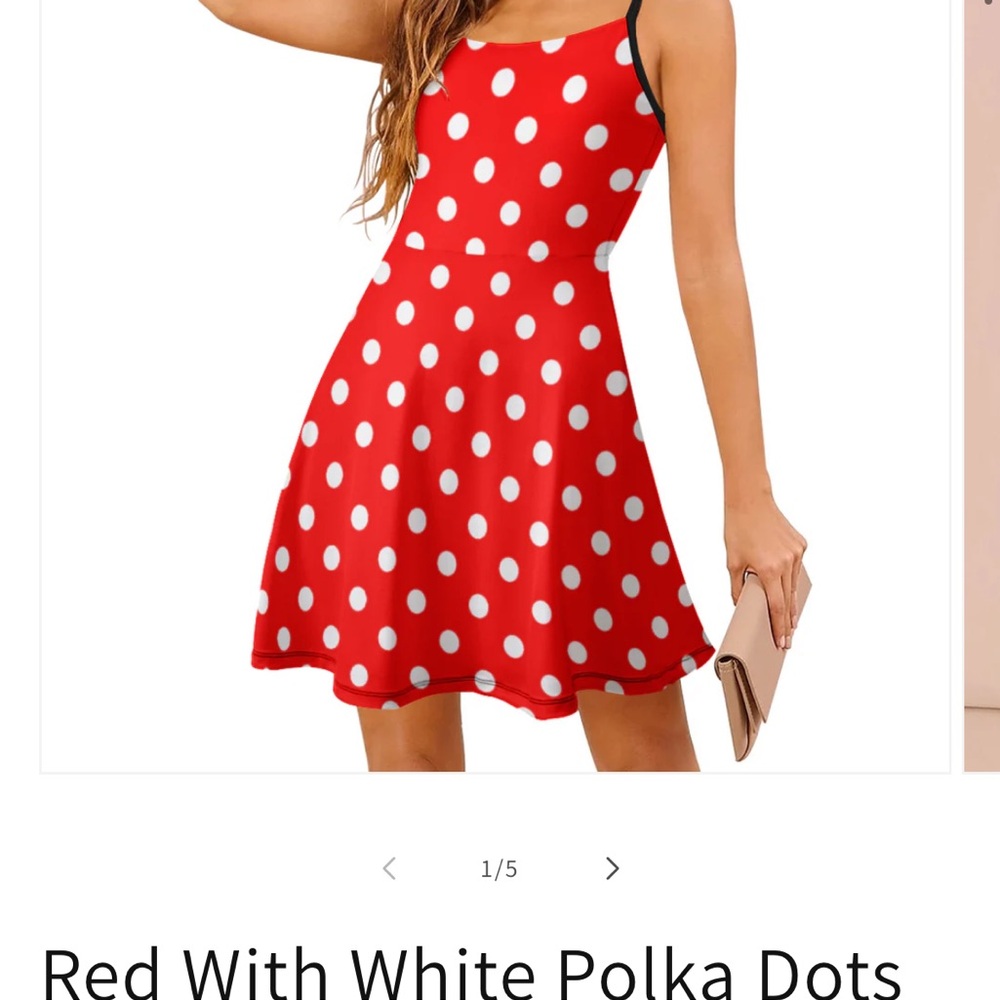 Red Polka Dot Dress